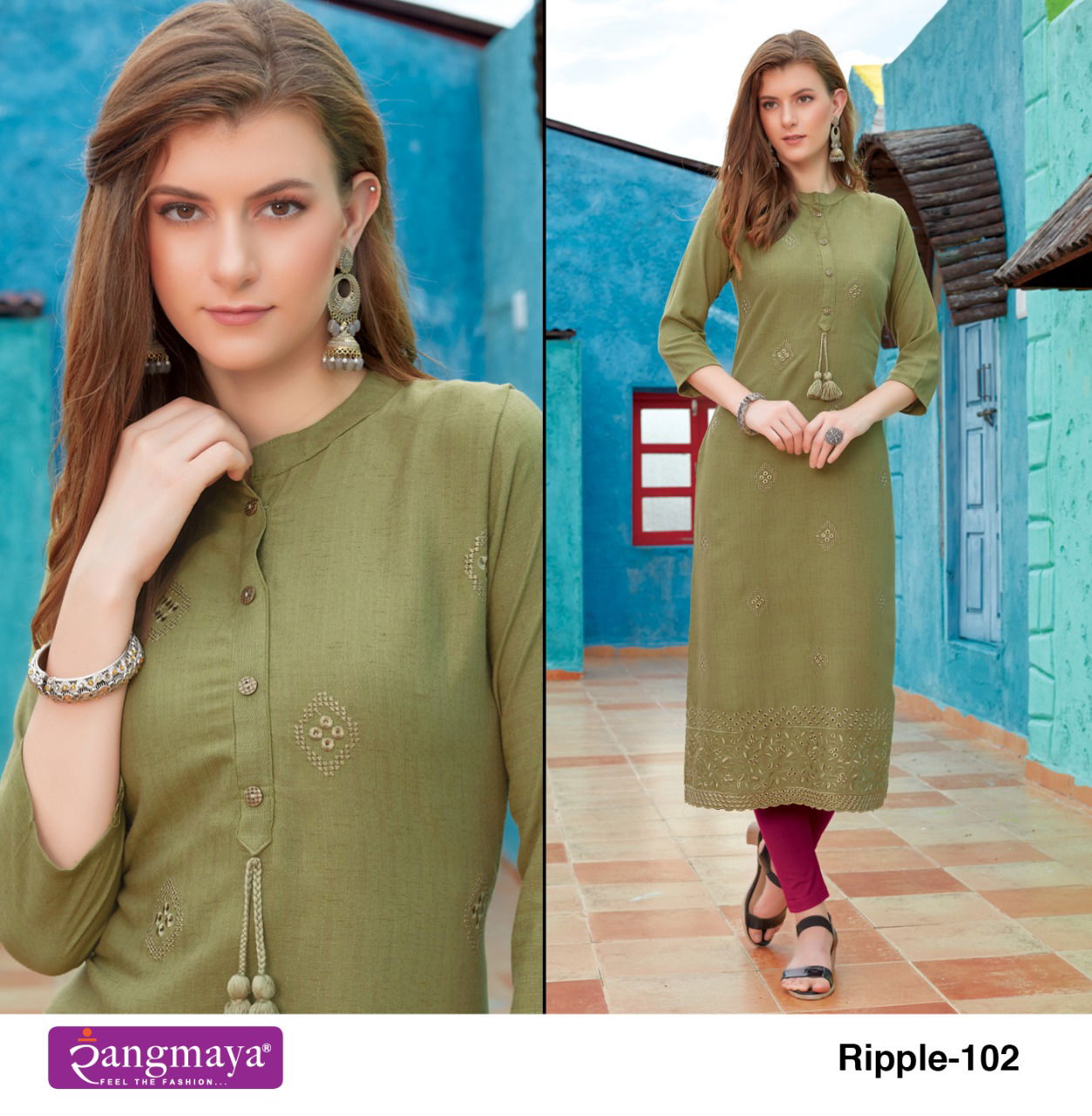 Ripple By Rangmaya Designer Kurtis Catalog
